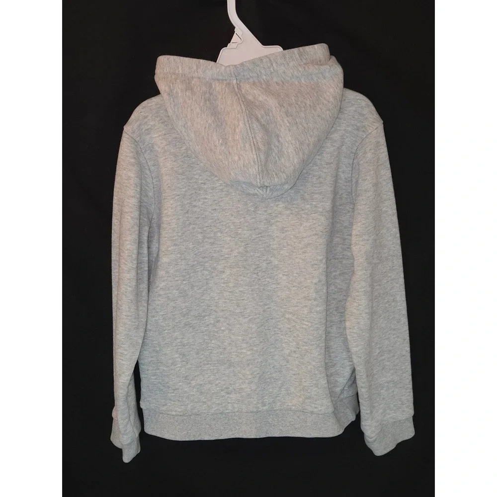 Lacoste Kids Sweatshirt Hoodie Gray Pullover Big Gator‎ Size S (6)